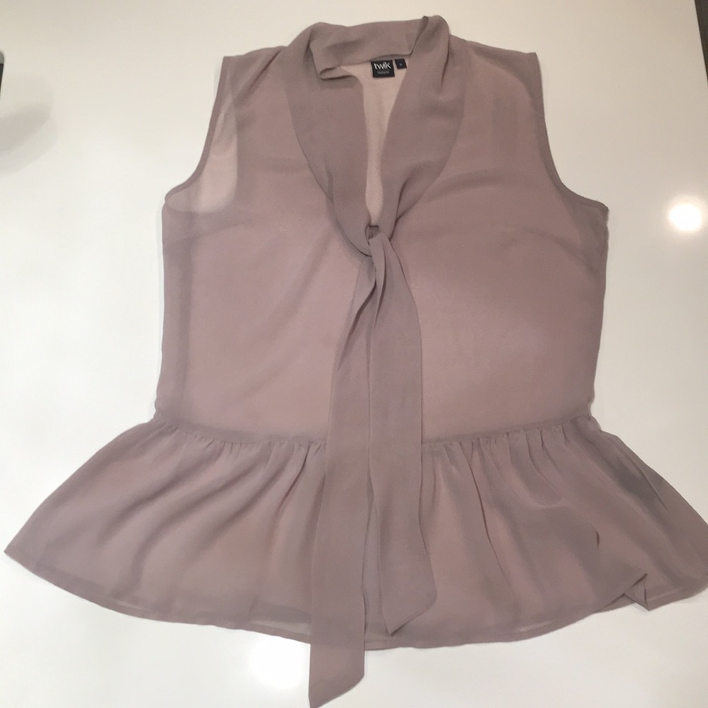 Sheer Small Twik Flowy Tank